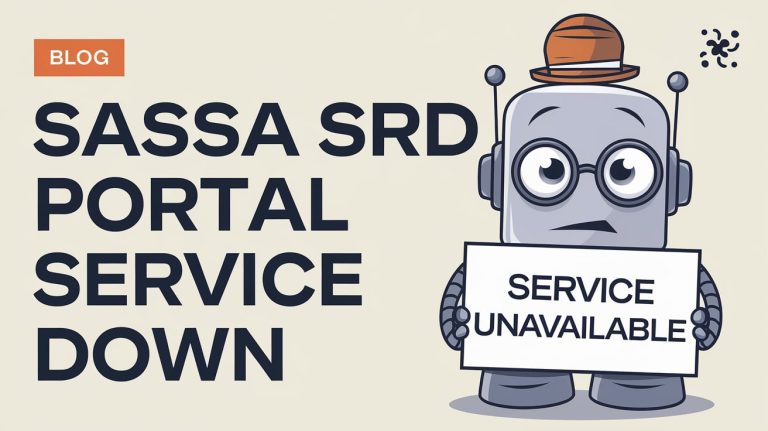 SASSA SRD Portal Service Down