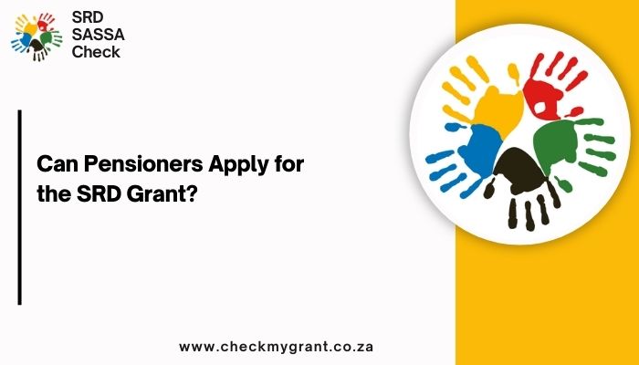 Can Pensioners Apply for the SRD Grant